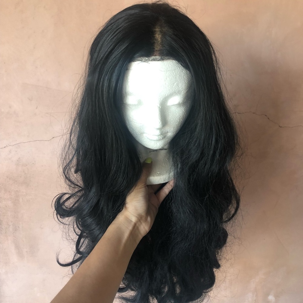 ❌❌SOLD!! Long black lace front wig❌❌